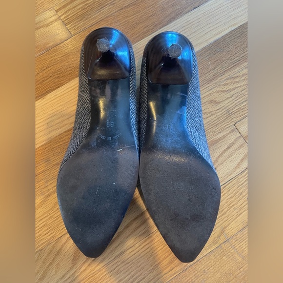 Boden herringbone and sieve kitten heel pumps - Picture 4 of 7